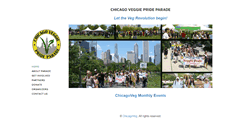 Desktop Screenshot of chicago.veggiepride.com
